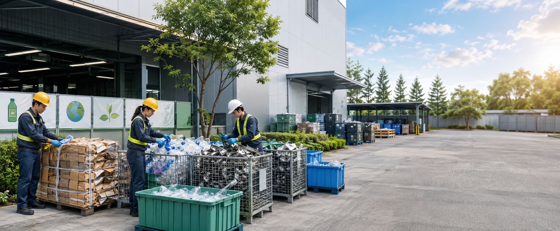 廢棄物減量再利用示意圖