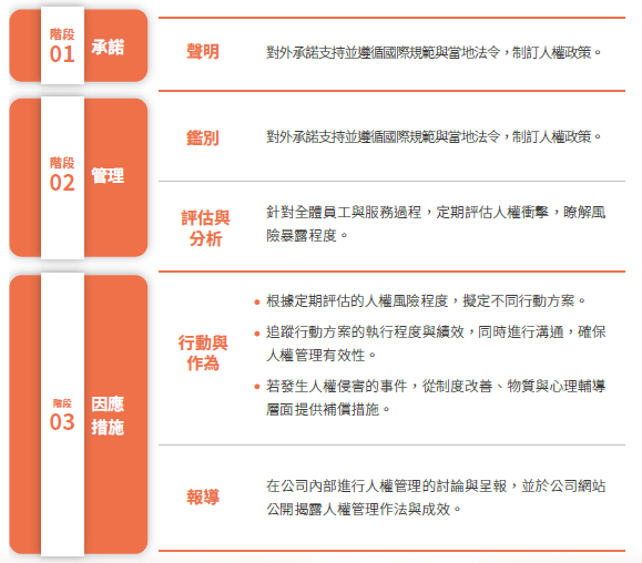 人權盡職調查流程
